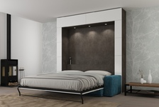 Шкаф кровать вертикальная с диваном Comfort 180х200